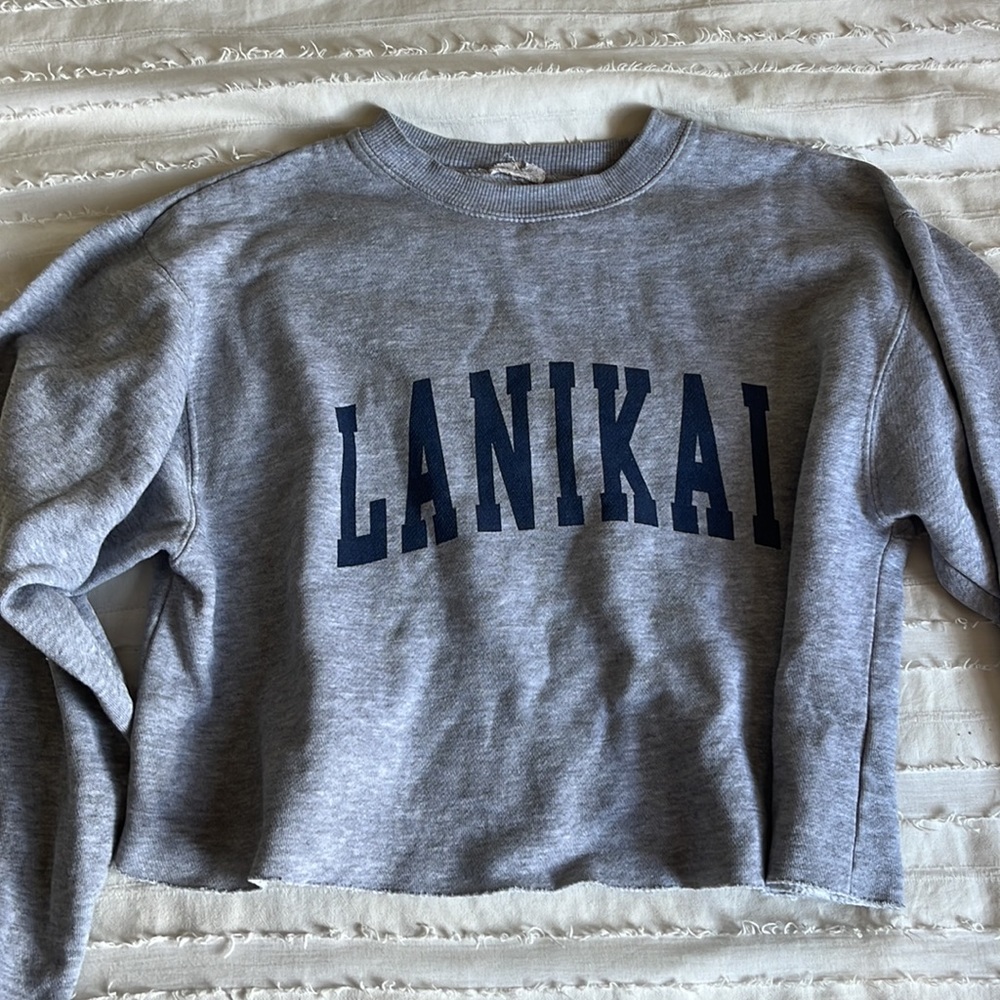 Cropped John Galt Sweatshirt - Picture 2 of 5